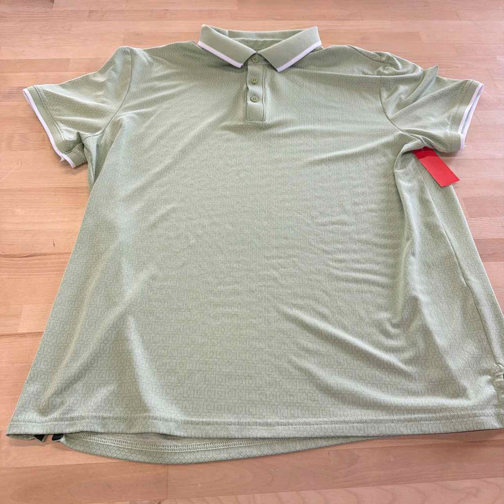 FLX Size XL Green Preloved MENS Polo