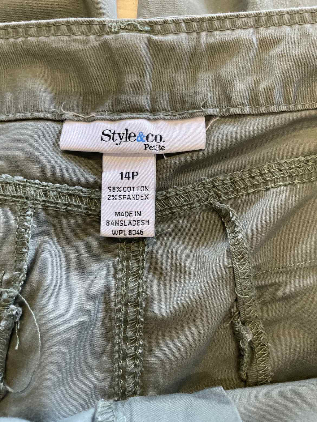 Style & Co. Size 14P Green Pants