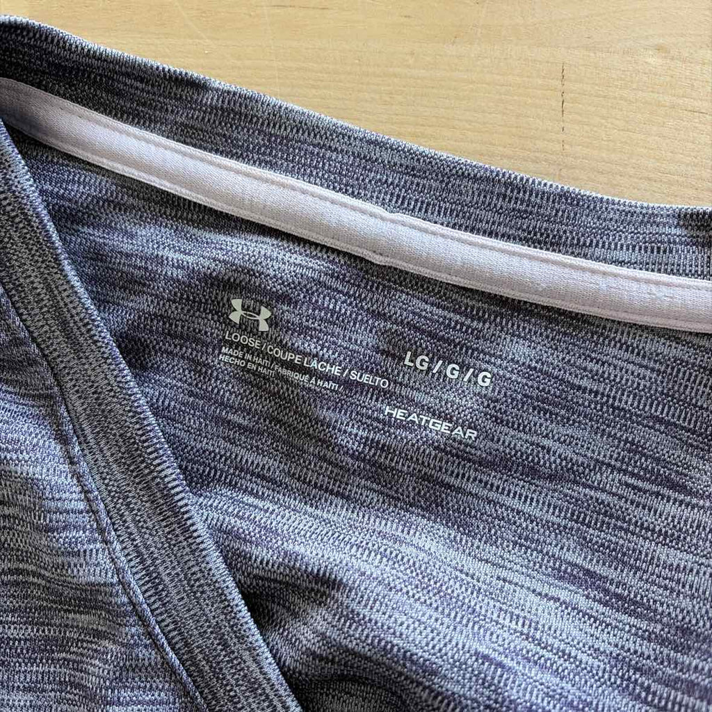 Under Armour Size L Pink Preloved Athletic Tee