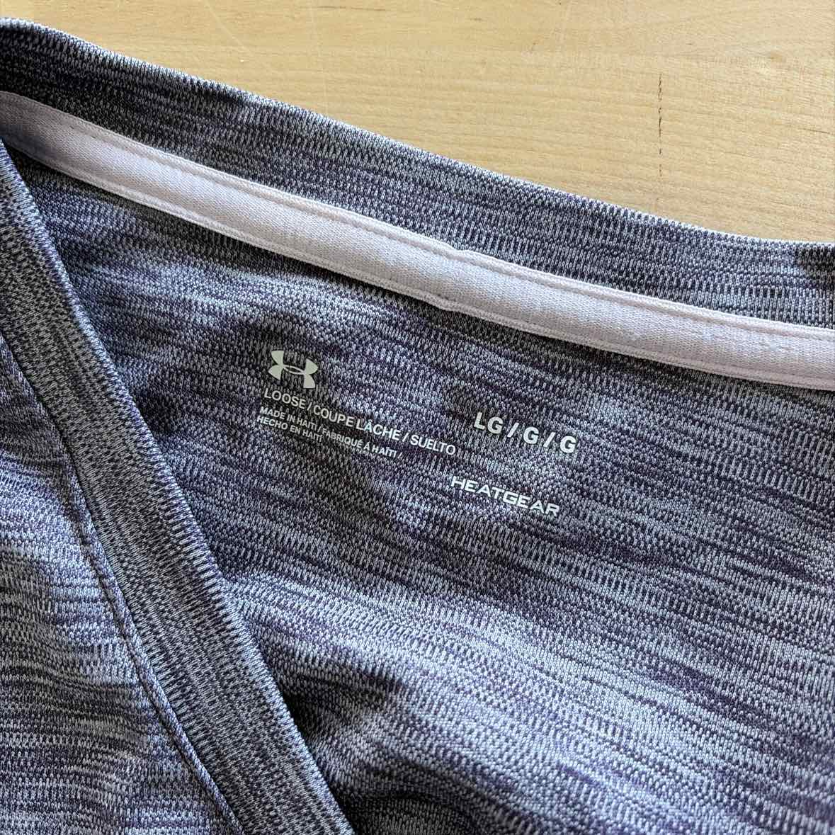 Under Armour Size L Pink Preloved Athletic Tee