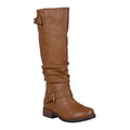 Journee Size 7.5 Tan Boots