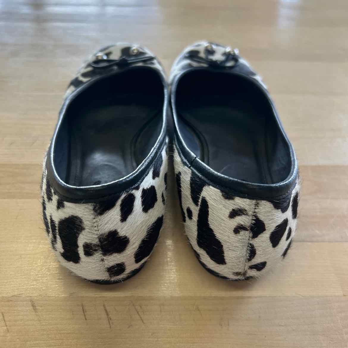 Gianni Bini Size 9 Black/White Preloved Flats