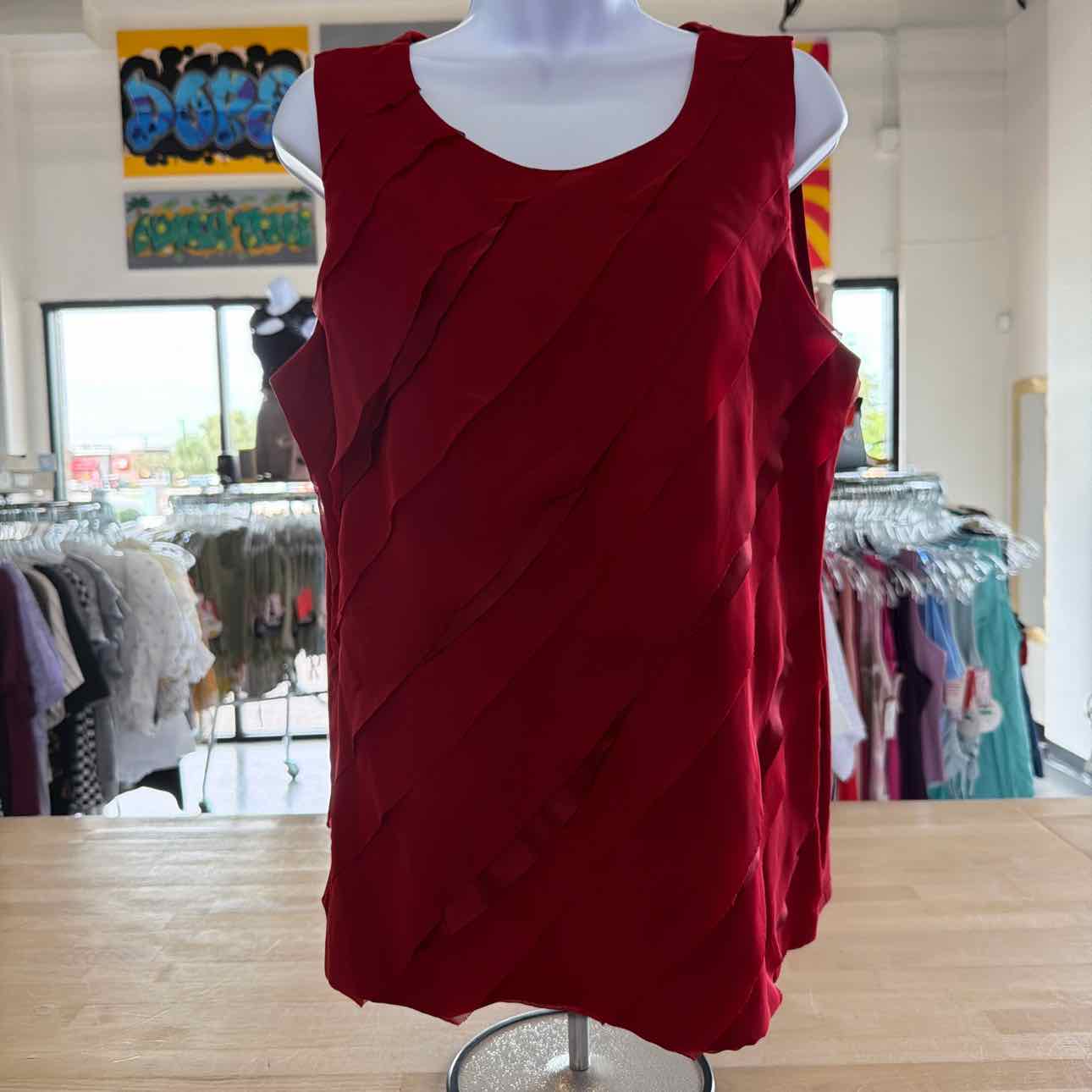 Ann Taylor Size XL Red Preloved Tank