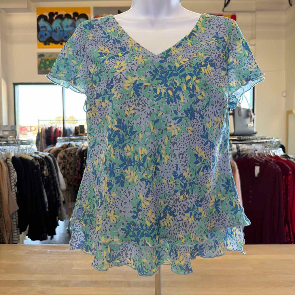 Napa Valley Size 8 Blue Preloved Blouse