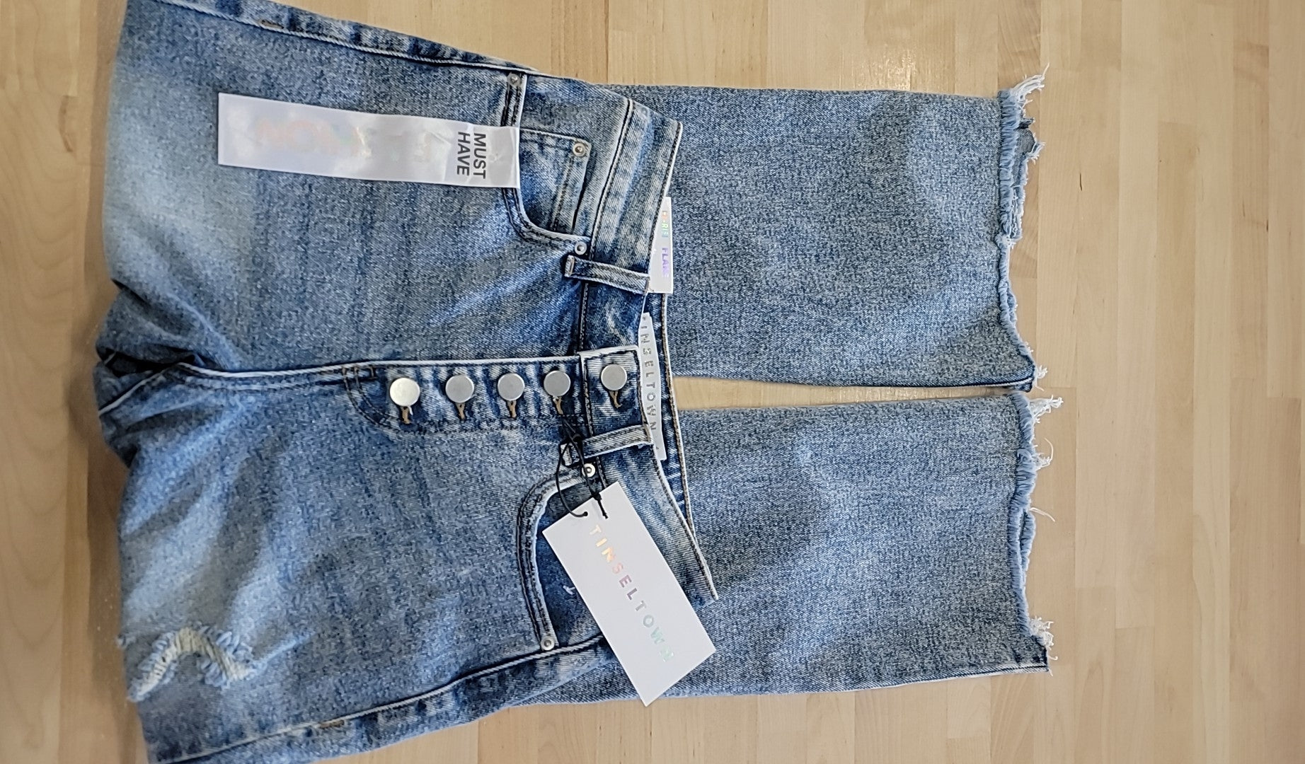 TINSELTOWN Size 1 Blue New Jeans