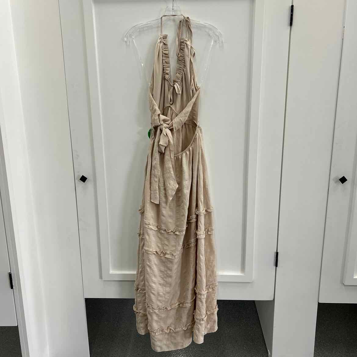 Fashionova Size 3X Tan Preloved Dress