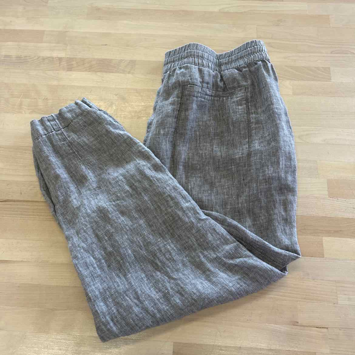 Athleta Size XL Brown Linen Preloved Jogging Pants