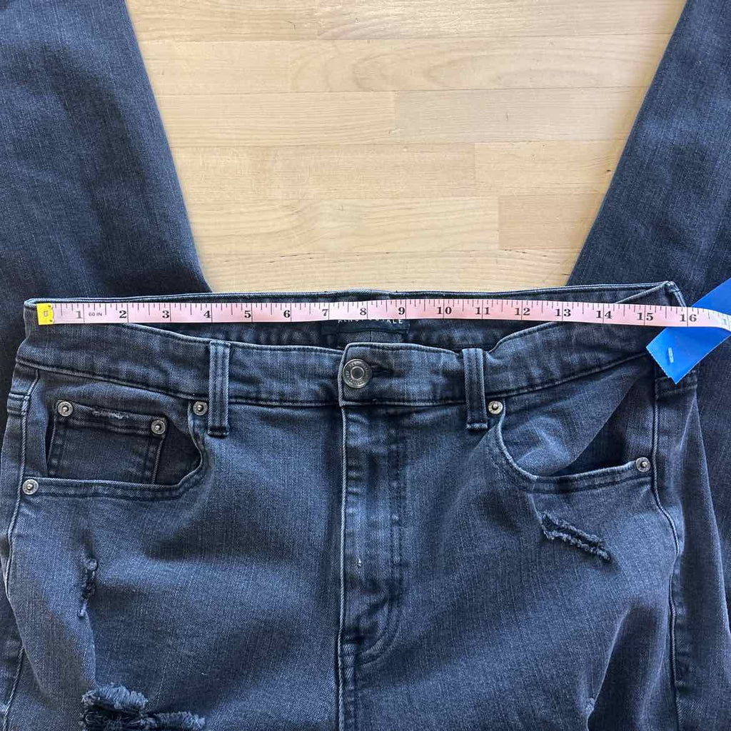 Aeropostale Size 16 Black Preloved Jeans