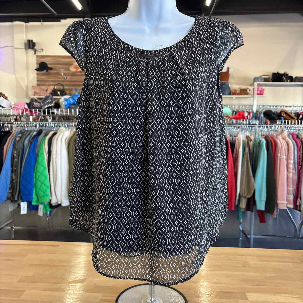 Twine & string Size S BLACK & WHITE Blouse