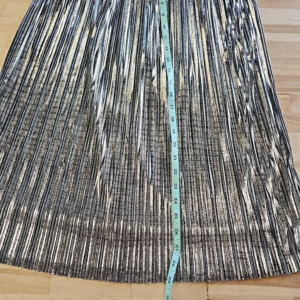 Project Runway Size S Silver Preloved Skirt
