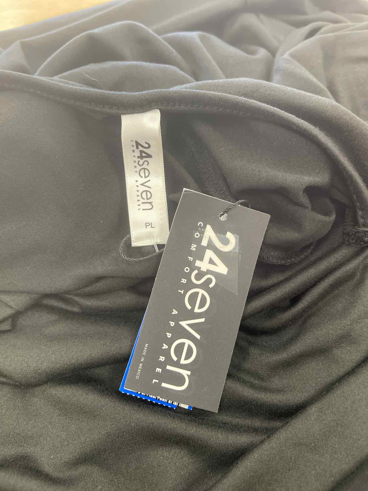 24 Seven Size PL Black New Dress