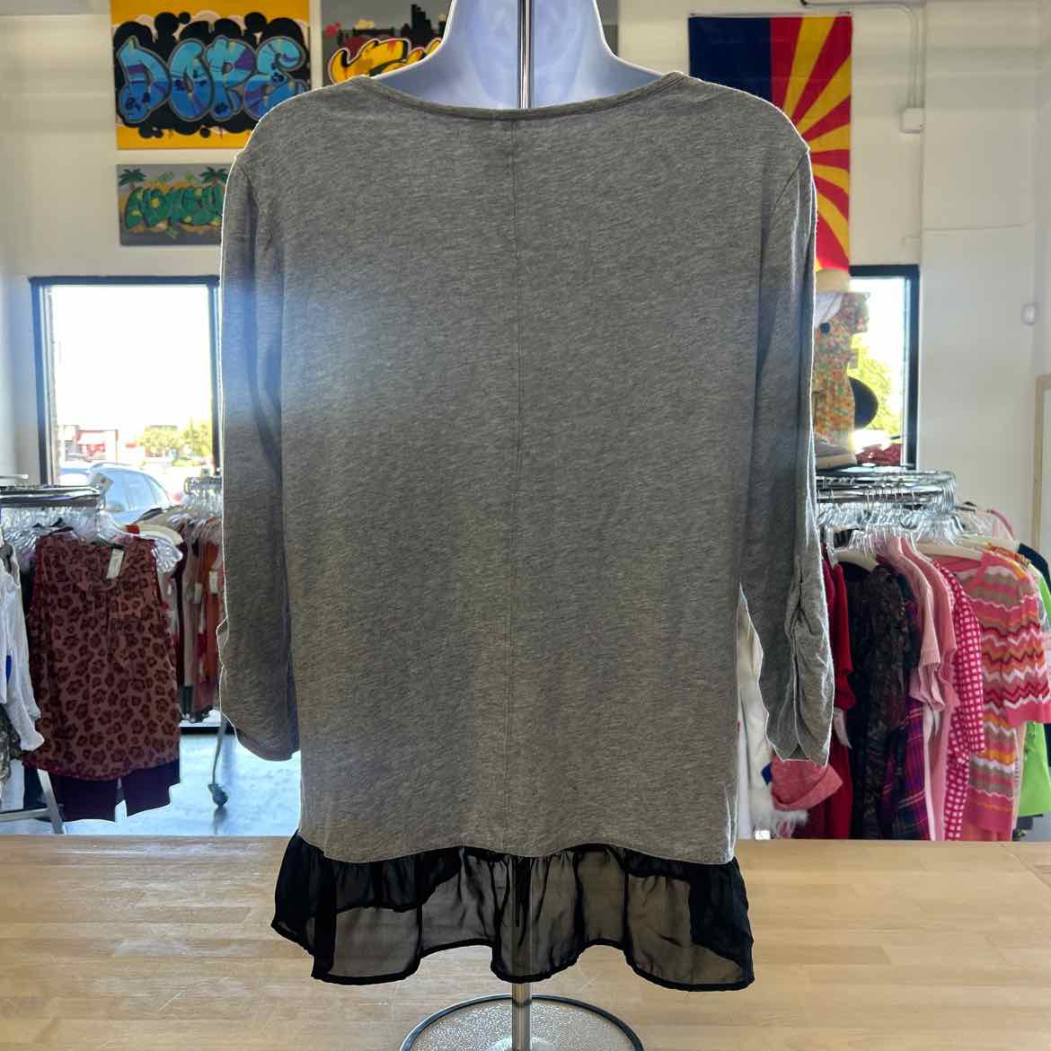 Cato Size M Gray Preloved Longsleeve