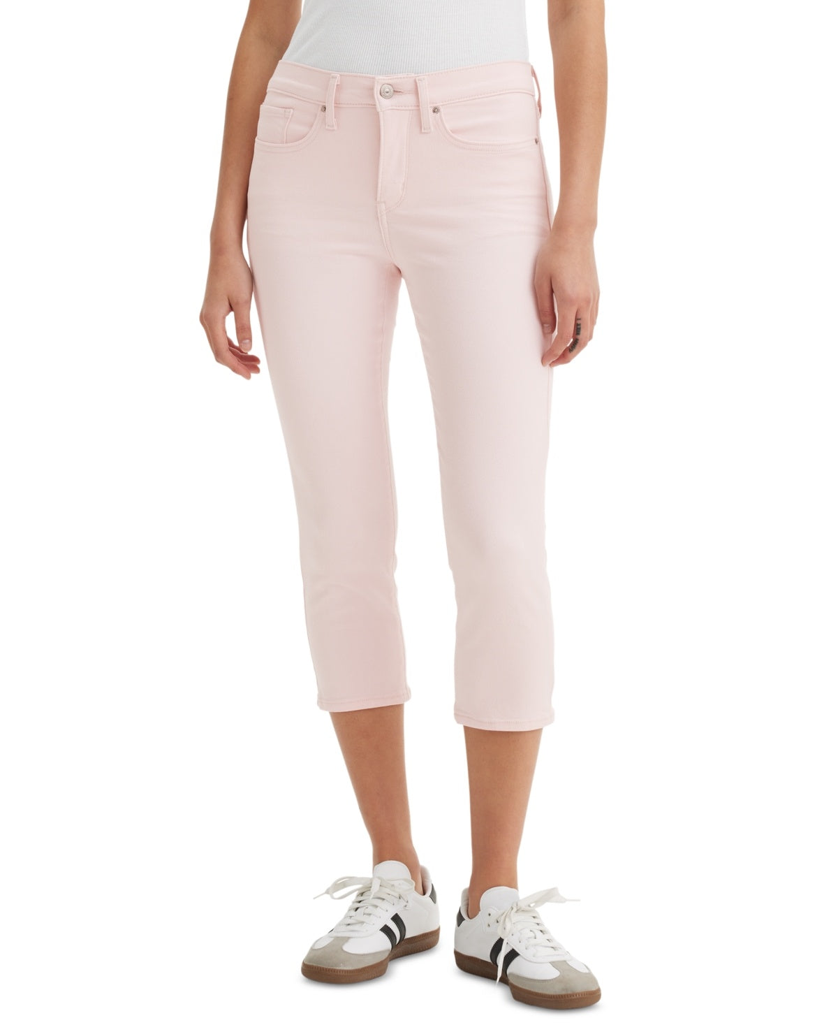 Levi's Size 28 Pink Capris