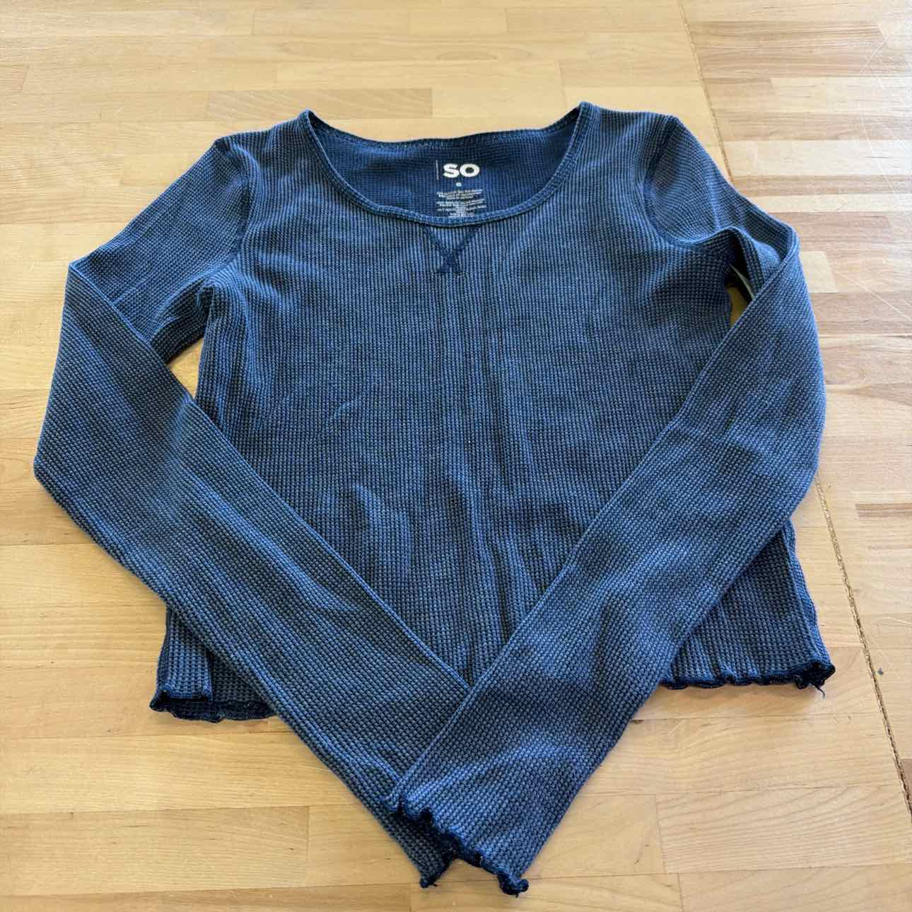 So Size S Blue Preloved Longsleeve