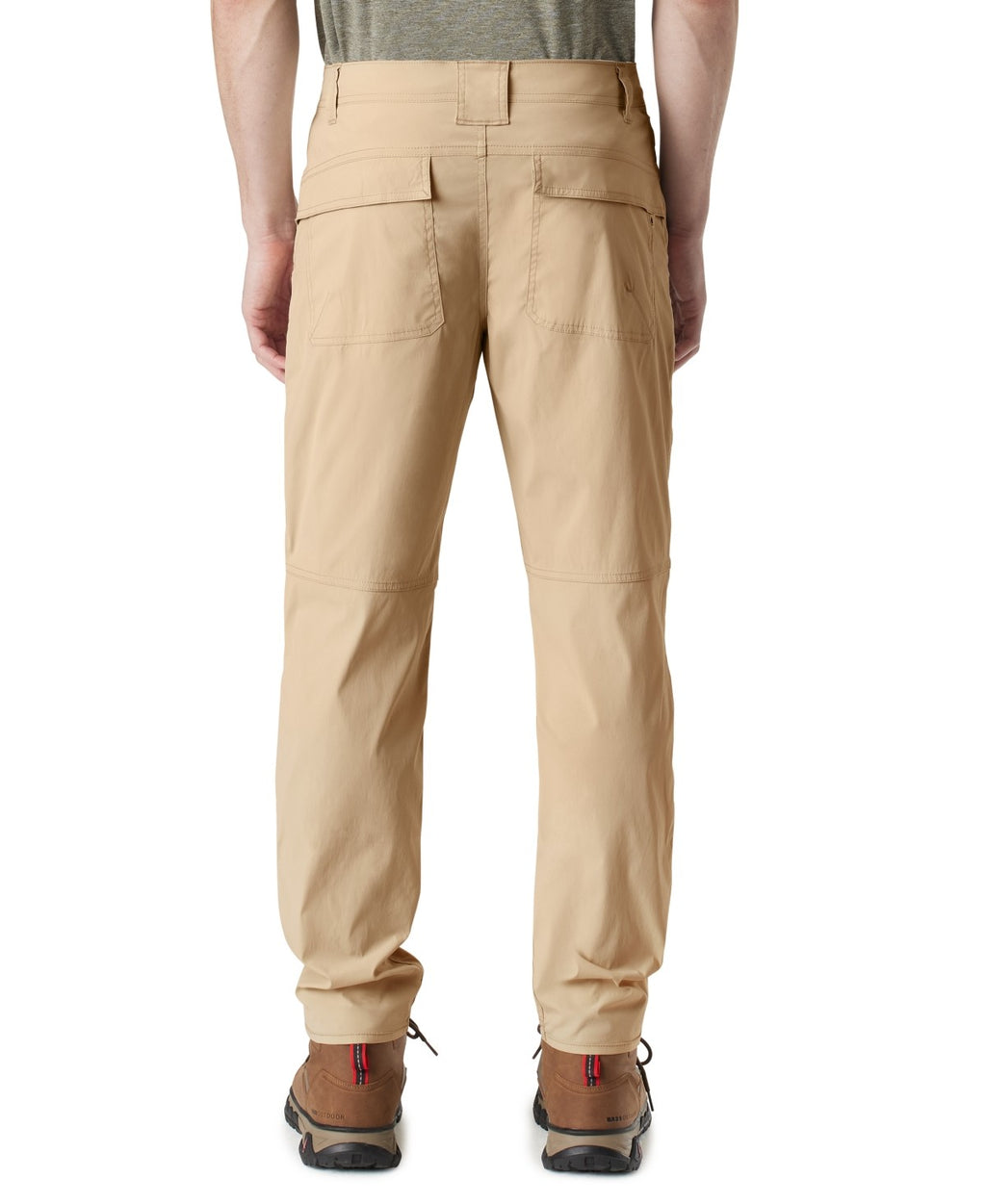 Bass Outdoor Size 42x30 Tan MENS Casual flat front Pants