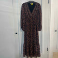 RusttyDustty Size S Black Red Preloved Dress