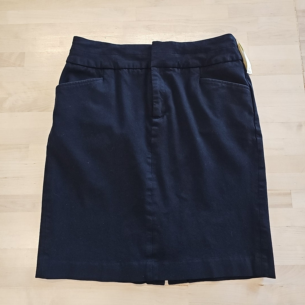 Banana Republic Size 10L Black Skirt