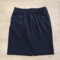 Banana Republic Size 10L Black Skirt