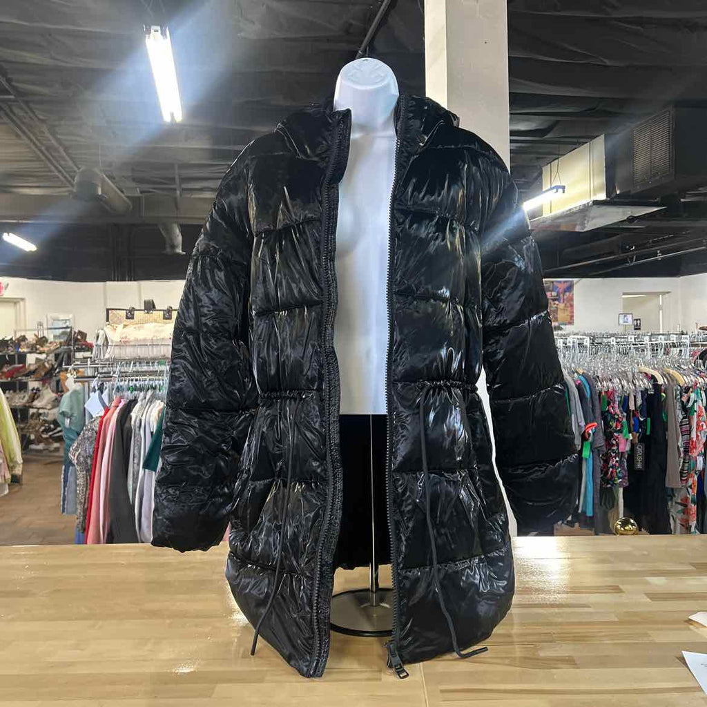 Calvin Klein Size M Black New Coat
