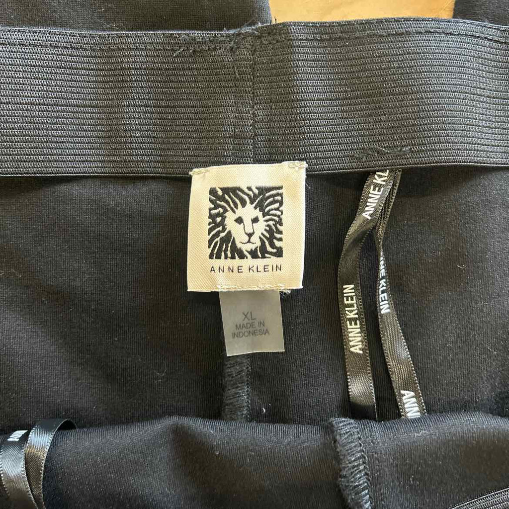 Anne Klein Size XL Black New Pants