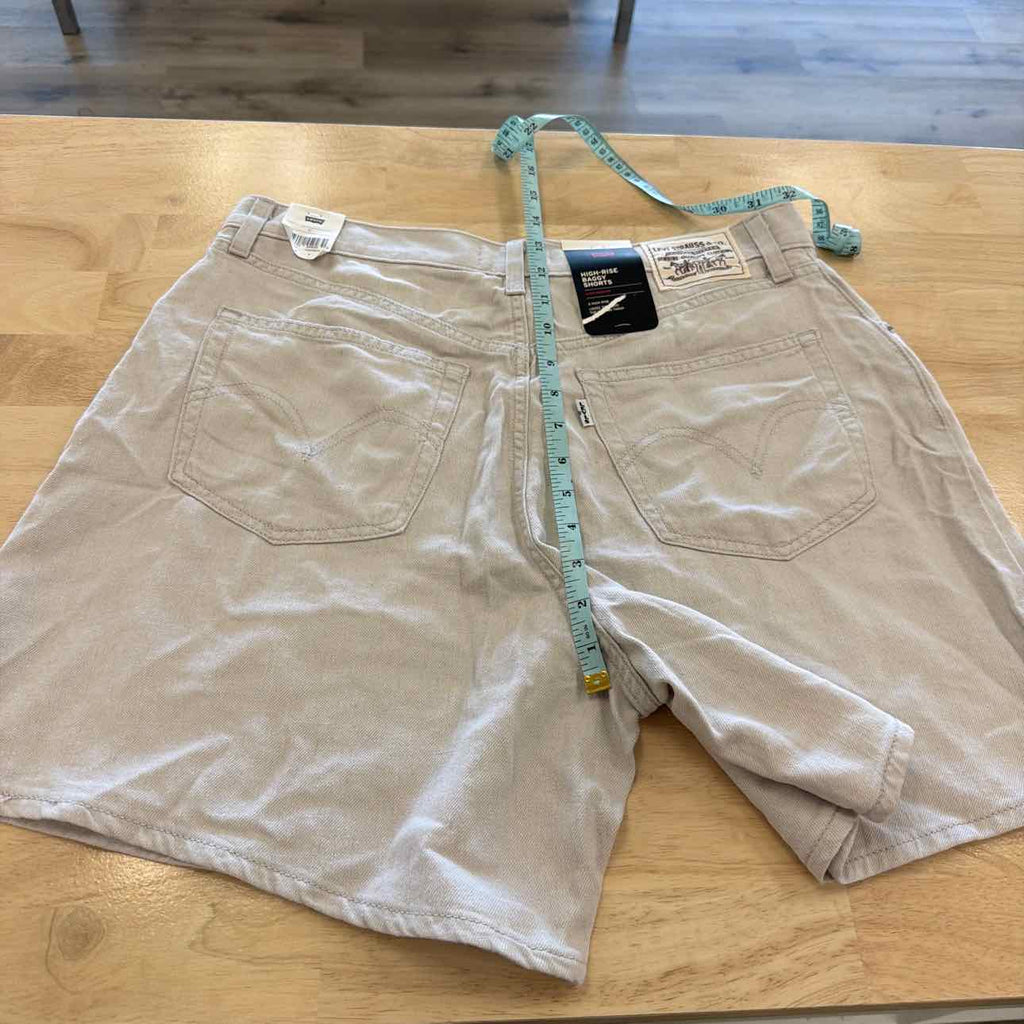 Levi's Women Size 31 Tan New Shorts