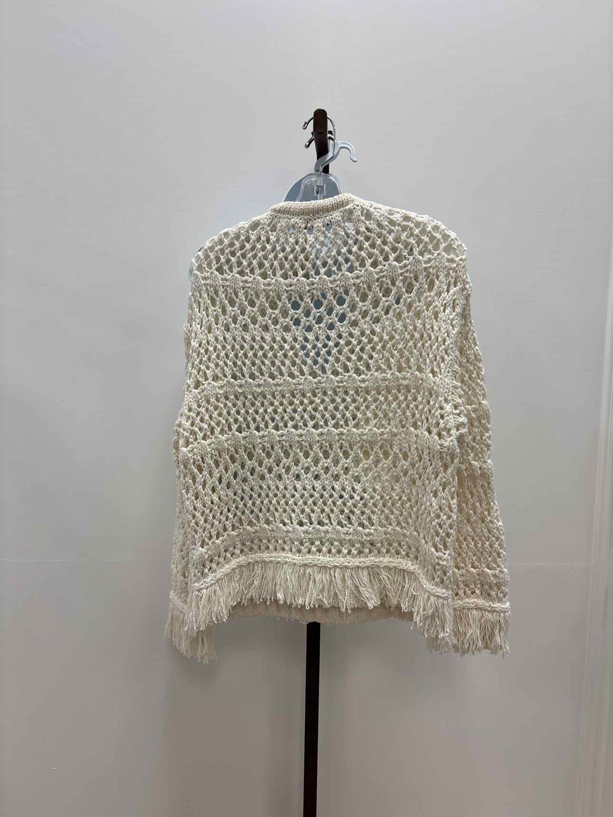 zara Size S White Knit Preloved Sweater
