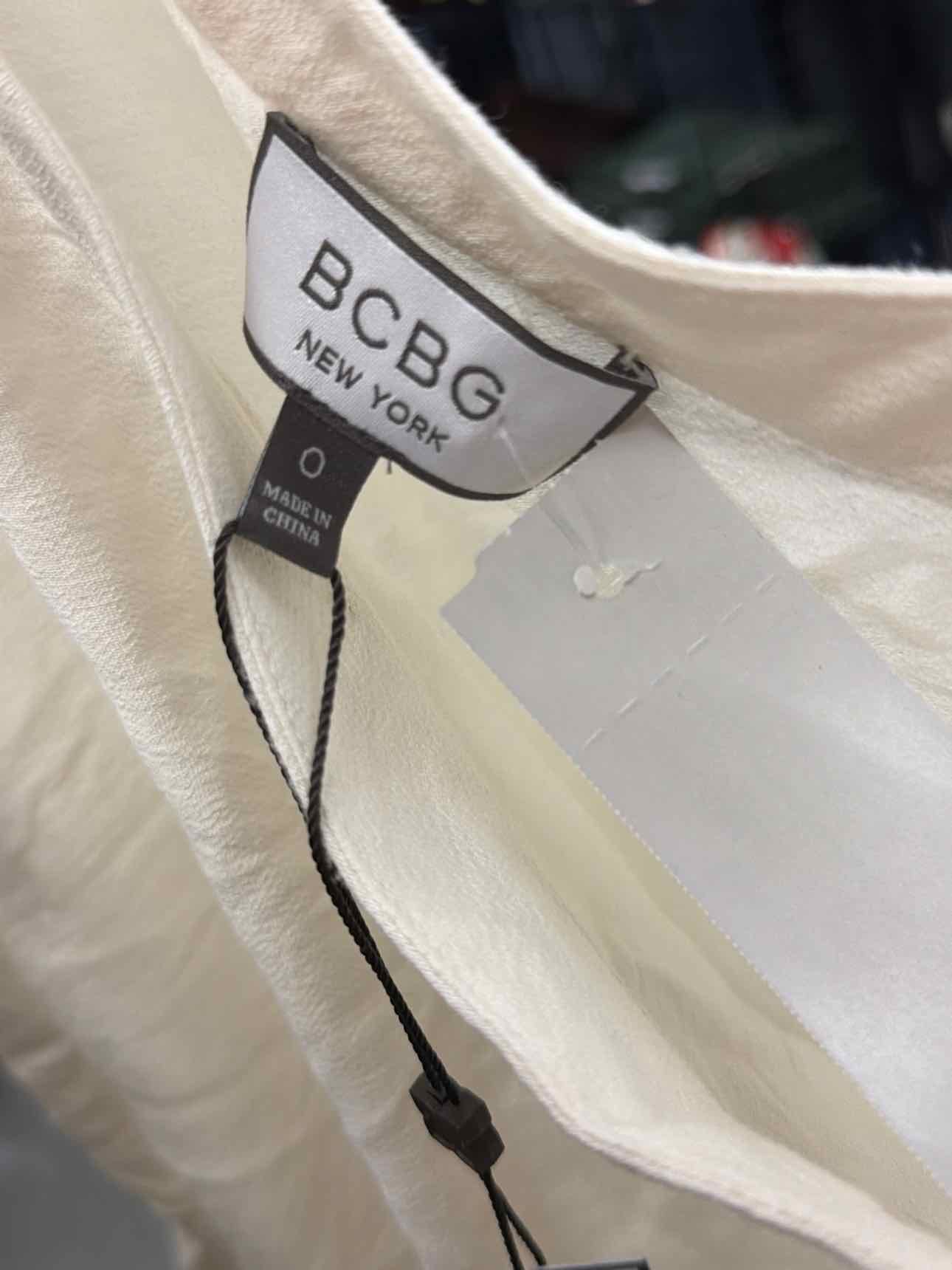 BCBG New York One-Shoulder Mini Dress