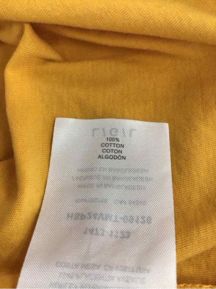 Hurley Size L Yellow Preloved MENS T-shirt