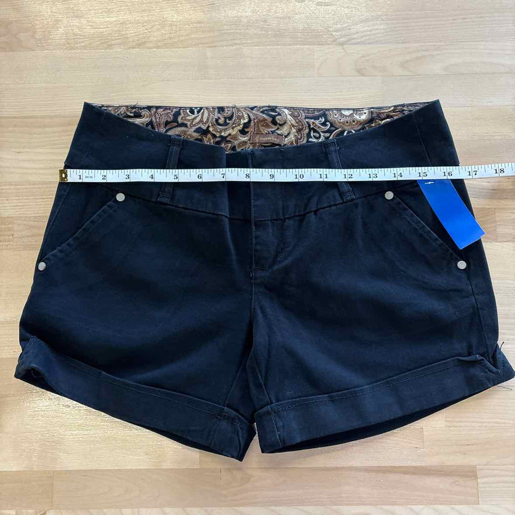 Copper Key Size 7 Black Shorts