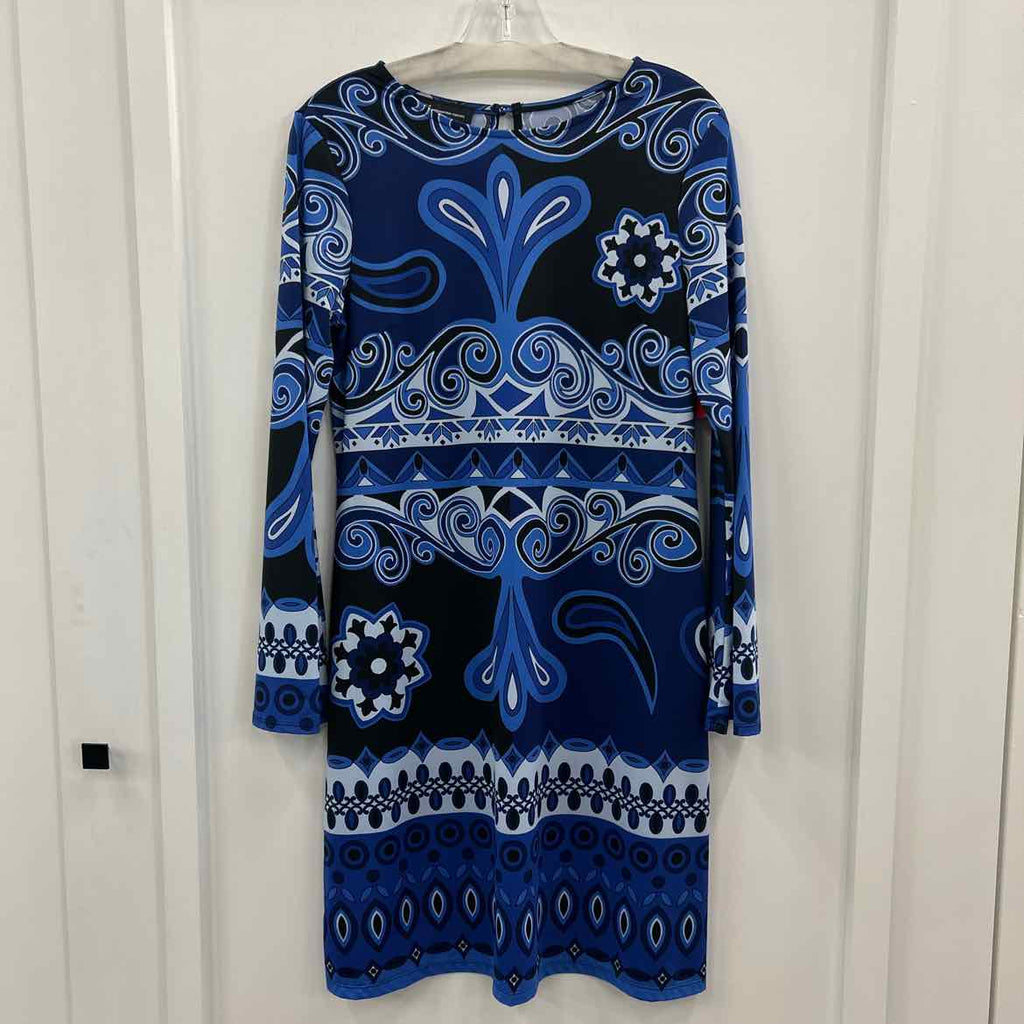 INC Size M Blue Preloved Dress
