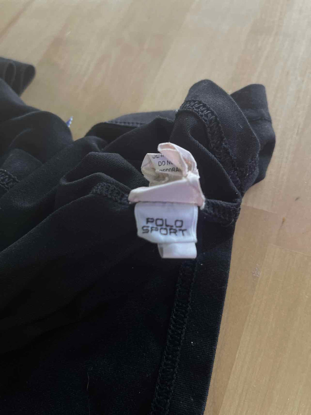 Ralph Lauren Size L Black Preloved MENS T-shirt