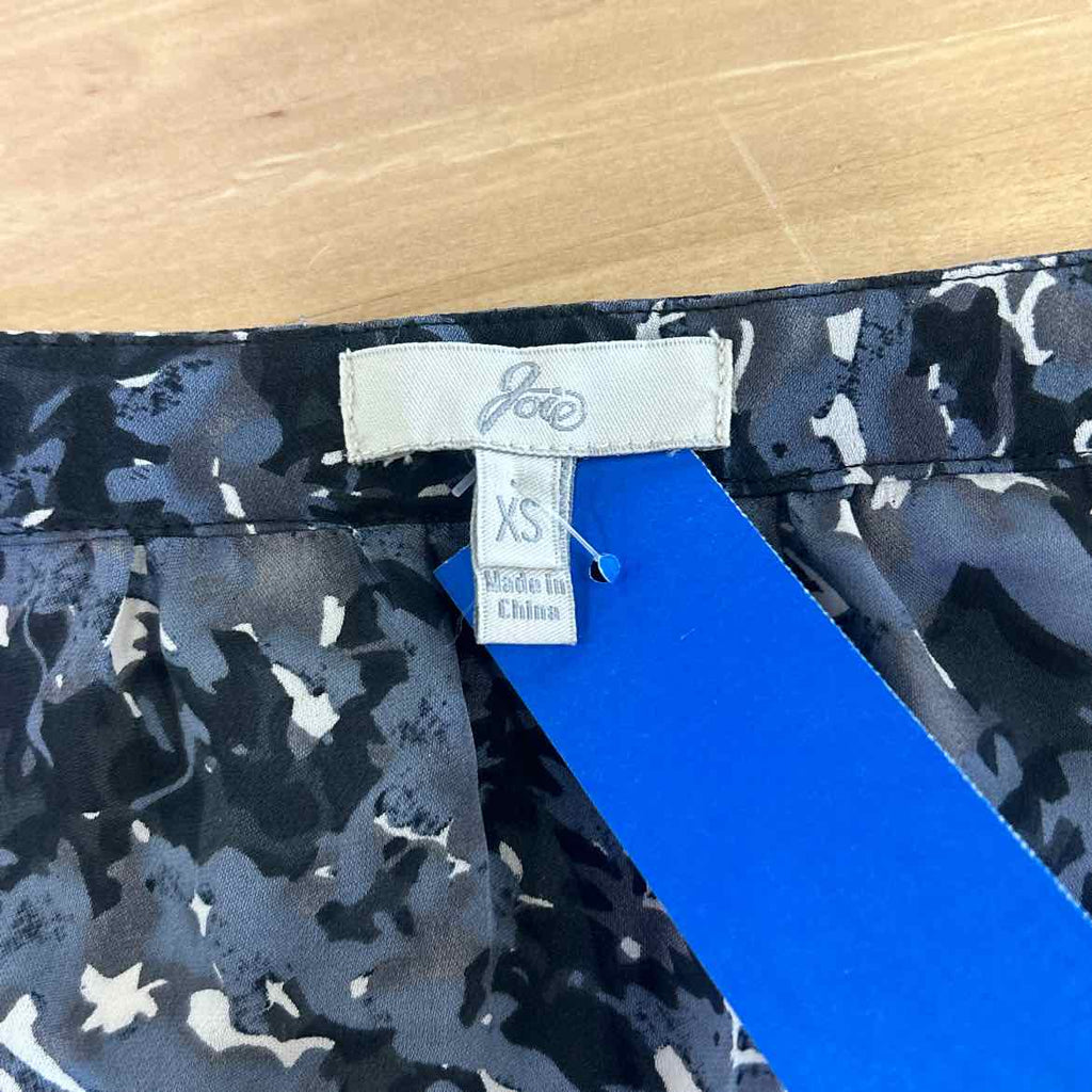 Joie Size XS Black Preloved Blouse LS
