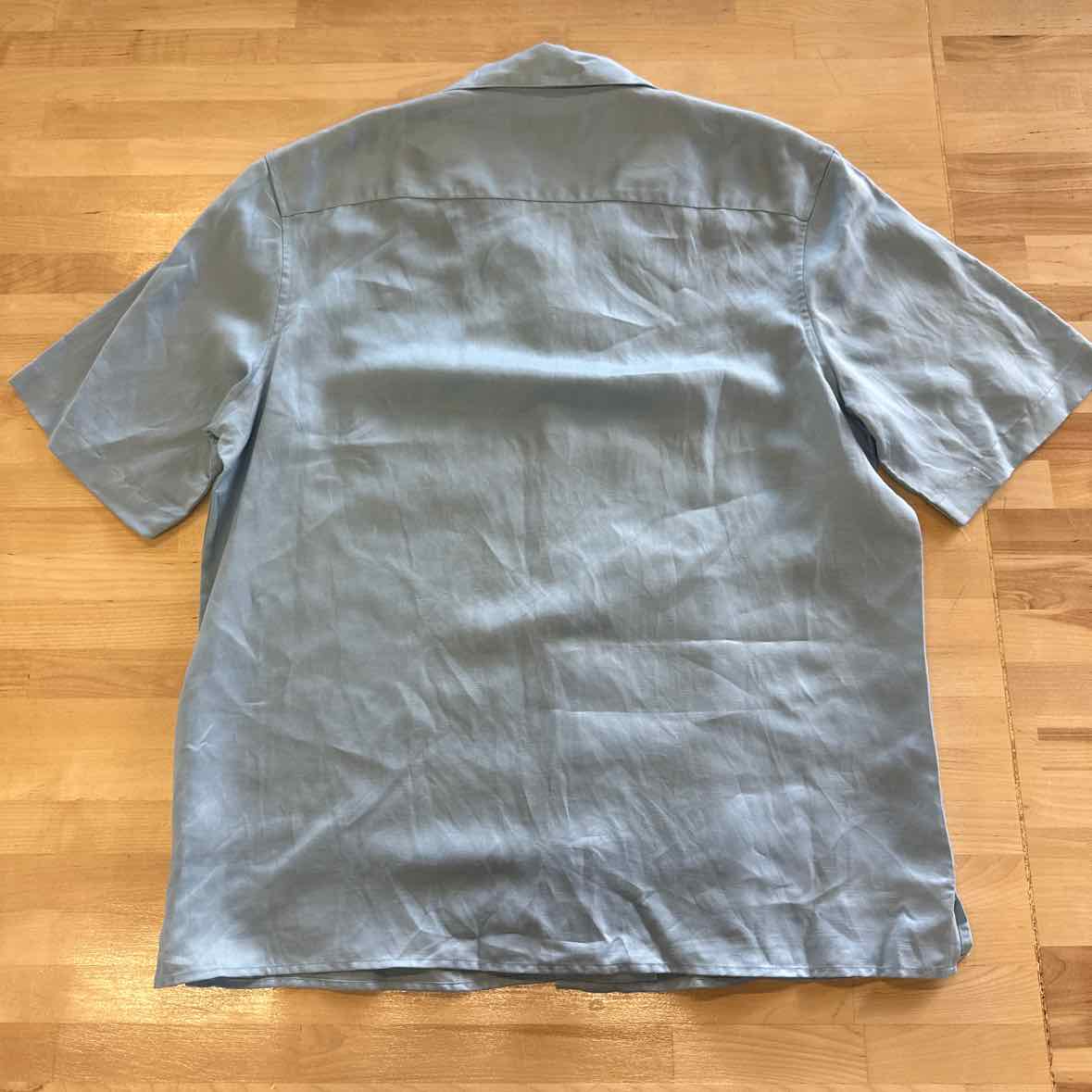 INC Size M Blue MENS Button Down Shirt