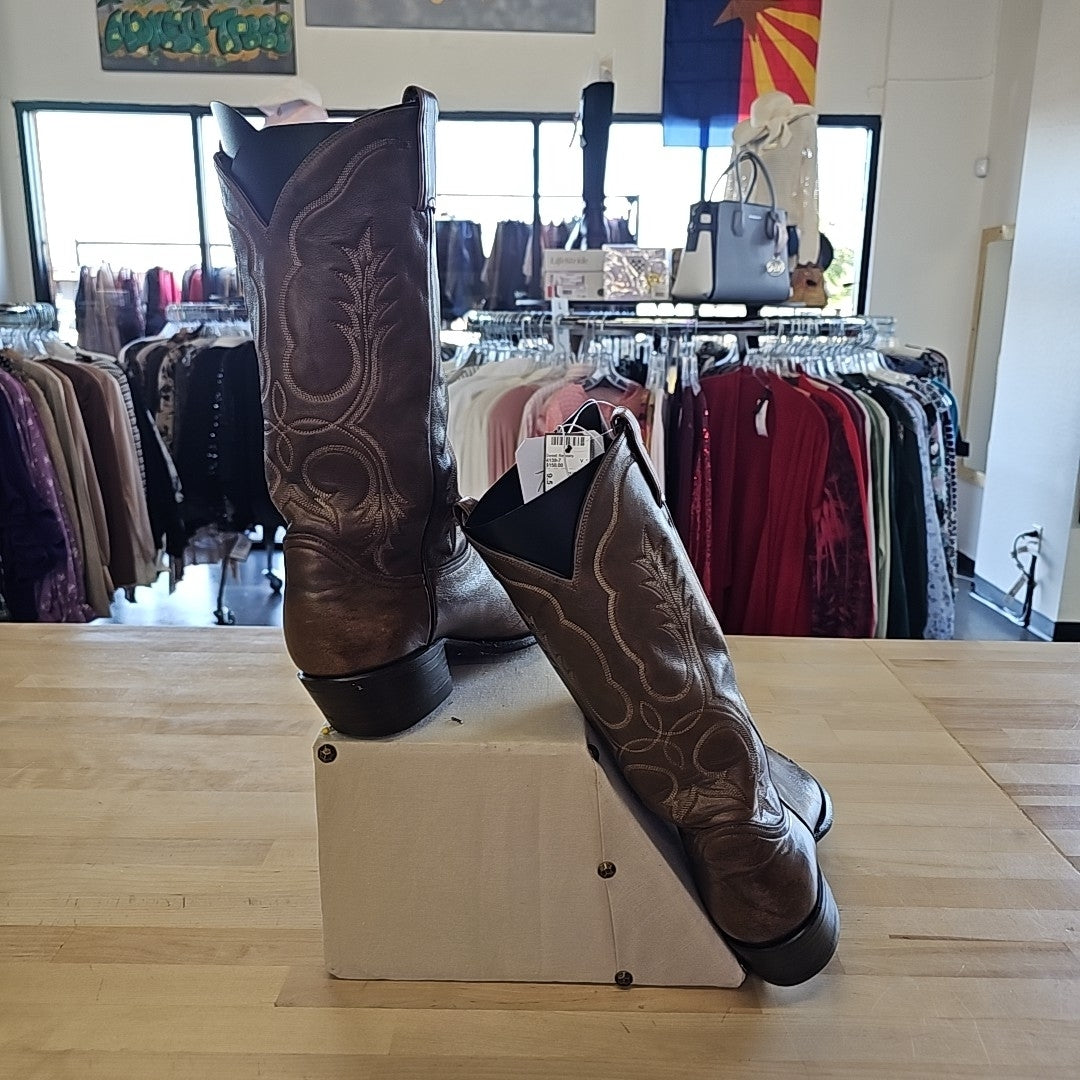 Tony Lama Size 9.5 Brown MENS Boots