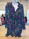 Studio 1940 Size 30/32 blue/purple Blouse