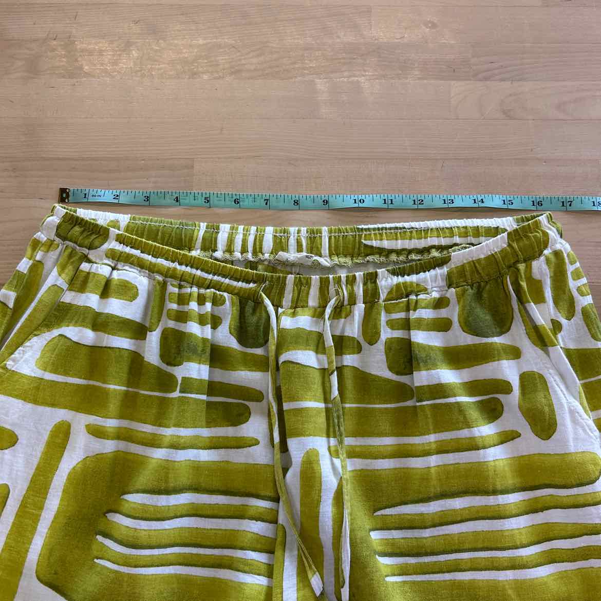 Christian Siriano Size XL green white Preloved Pants