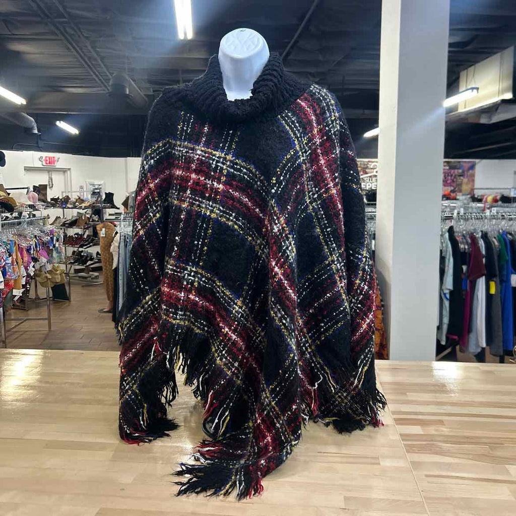 Harve Benard Size OS Black Knit Preloved Sweater