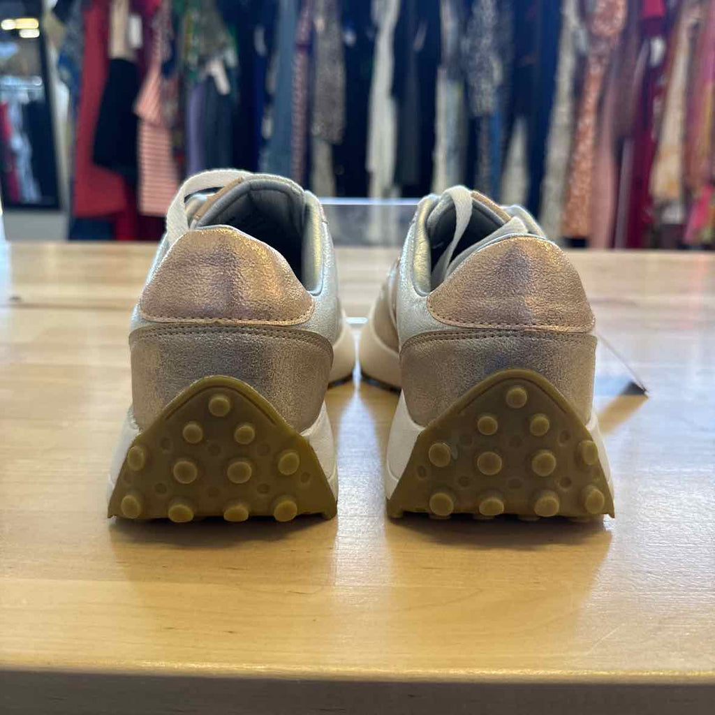 Diba London Shoe Size 6 Metalic Sneakers