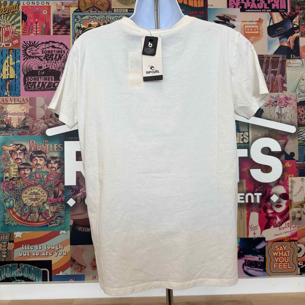 Rip Curl Size S Spirit Standard Short-Sleeve T-Shirt - Hawaii Bone