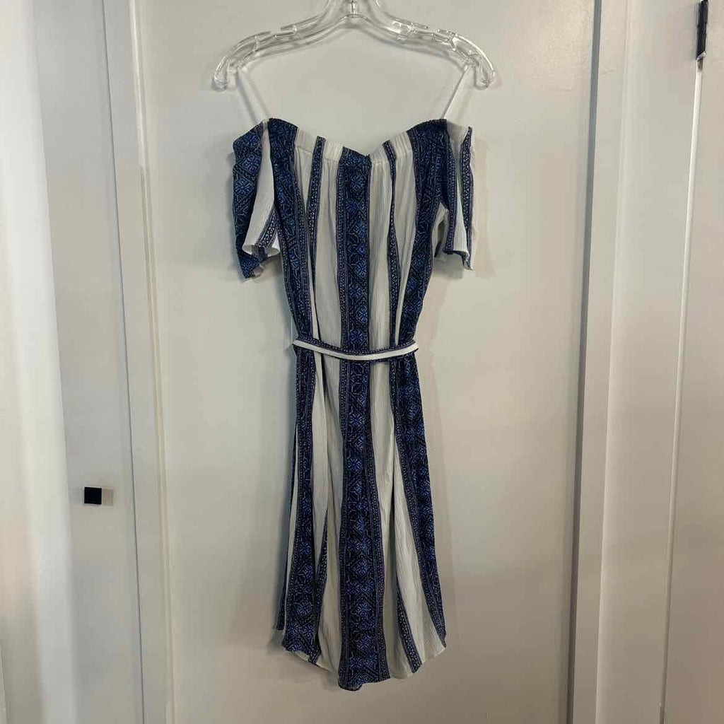 Michael Kors Size M Blue White Preloved Dress