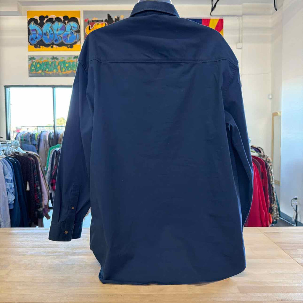 Mode Of One Size XL Blue New MENS Long Sleeve Shirt
