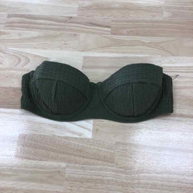 DKNY Size S Textured Molded Balconette Bikini Top