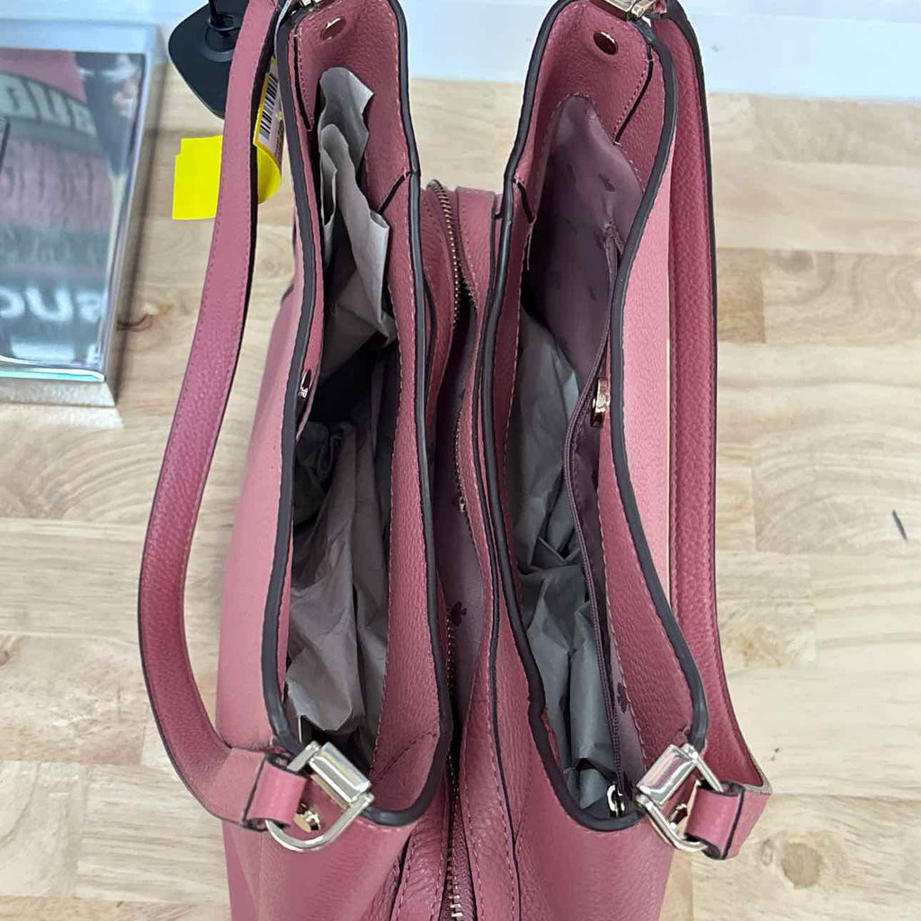 Kate Spade Pink Pebbled Leather Preloved Handbag