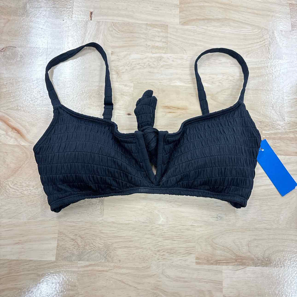 Bar III Women's Pucker up V-Wire Bralette Bikini Top