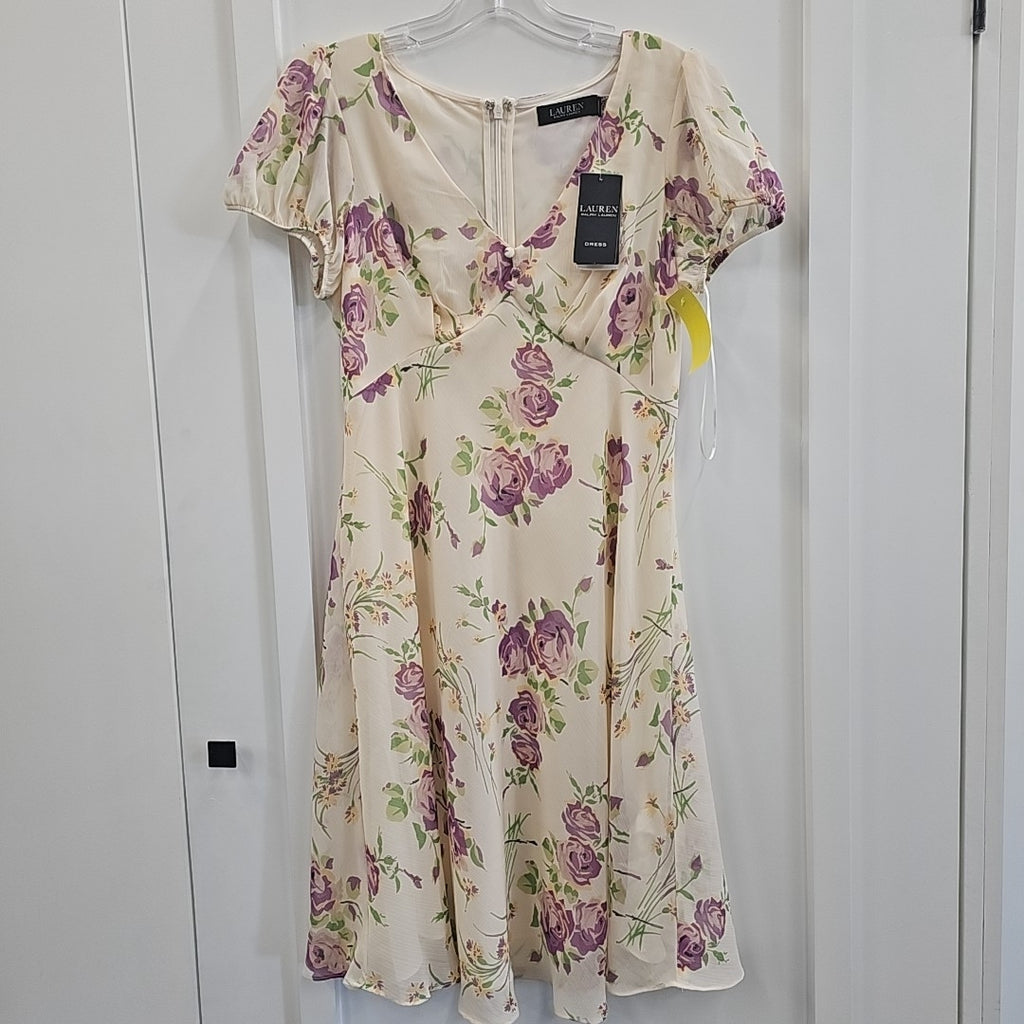 Ralph Lauren Size 6 Cream Dress