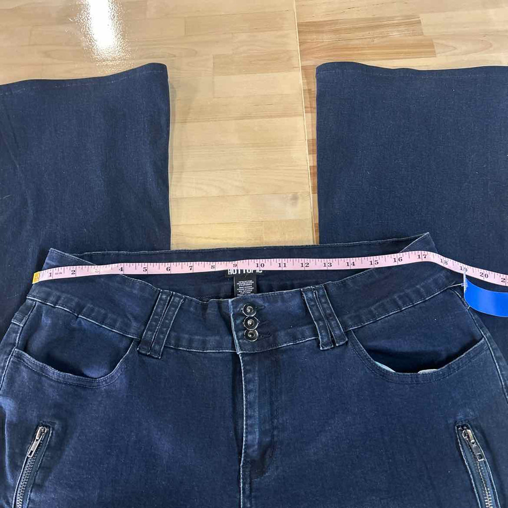 Hot Topic Size 16 Blue Denim Preloved Jeans