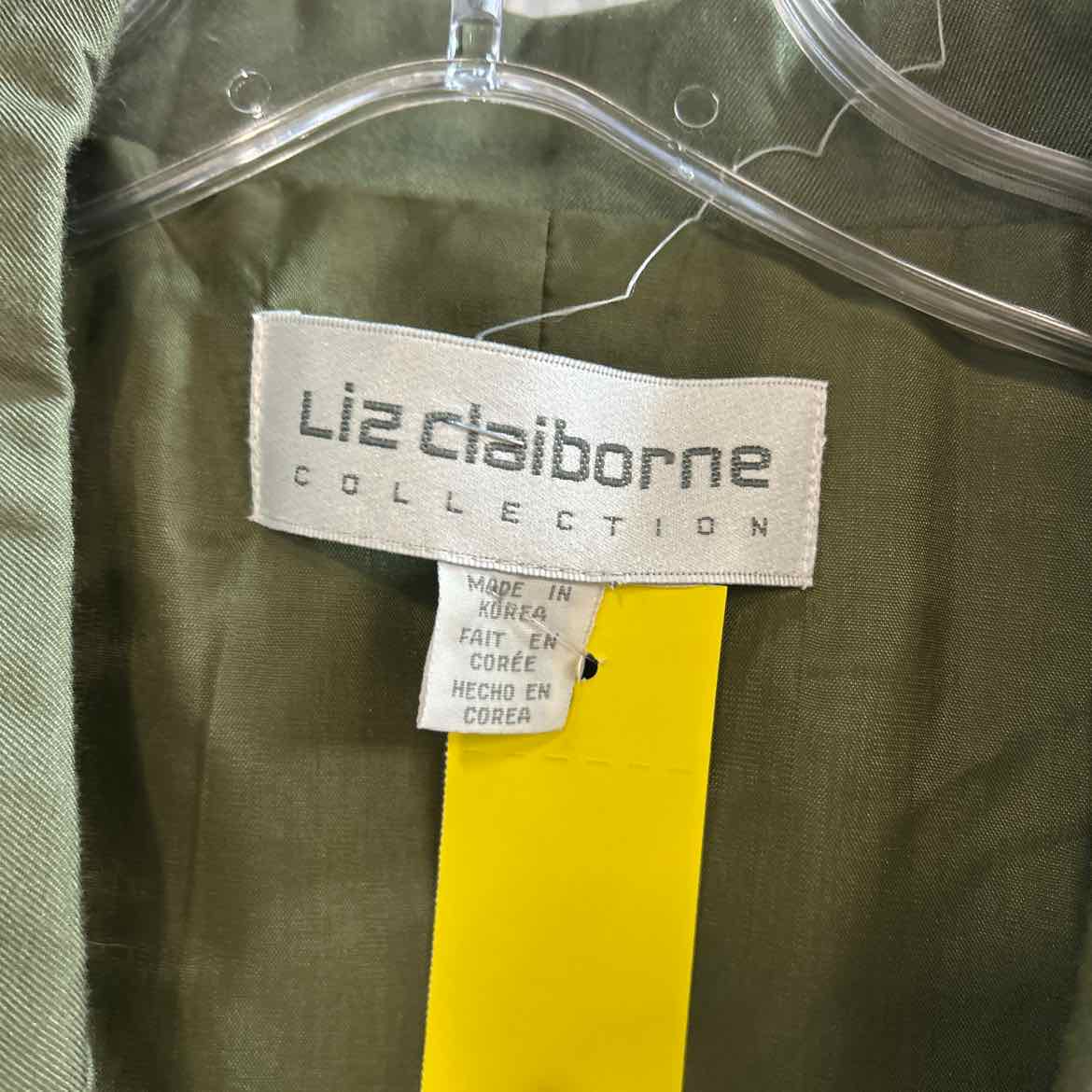 Liz Claiborne Size 10 Green Preloved Jacket