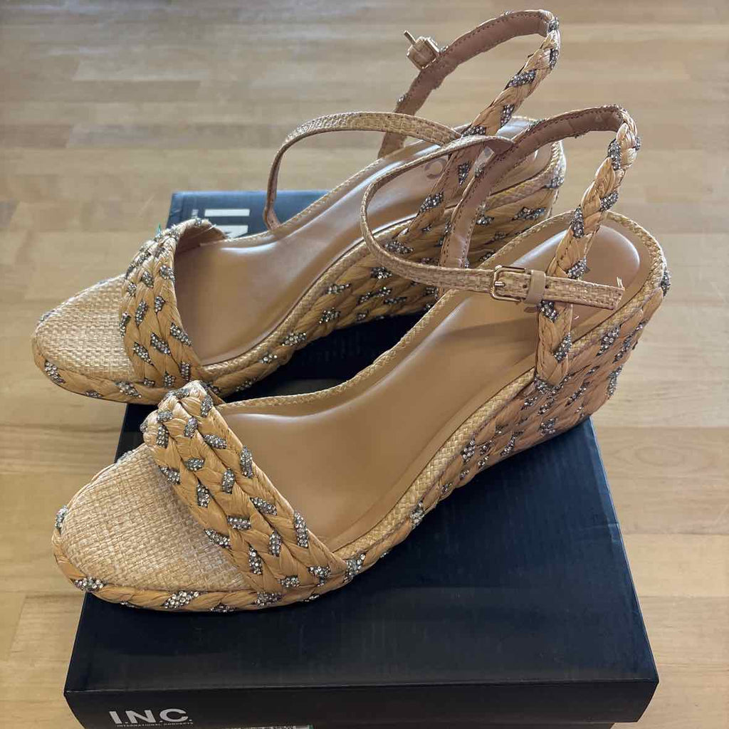 I.n.c. International Concepts Women's Gillaa Espadrille Wedge Sandals - 10