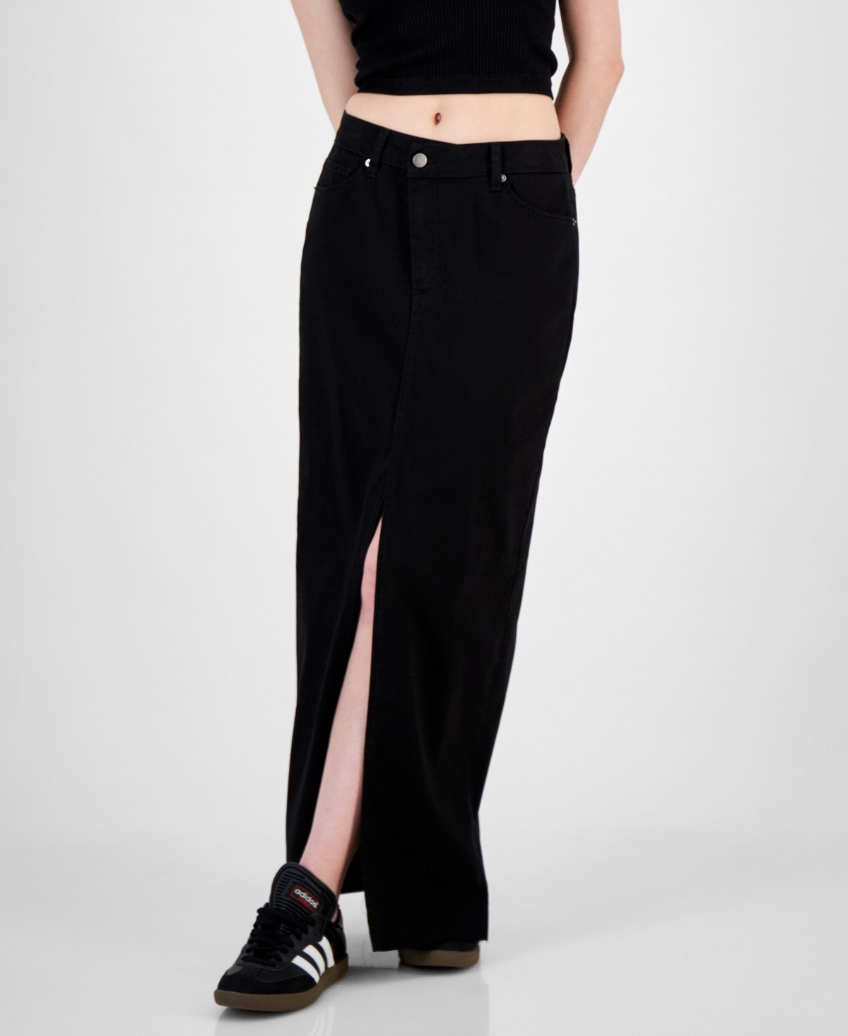 TINSELTOWN Size 3 Black New Skirt