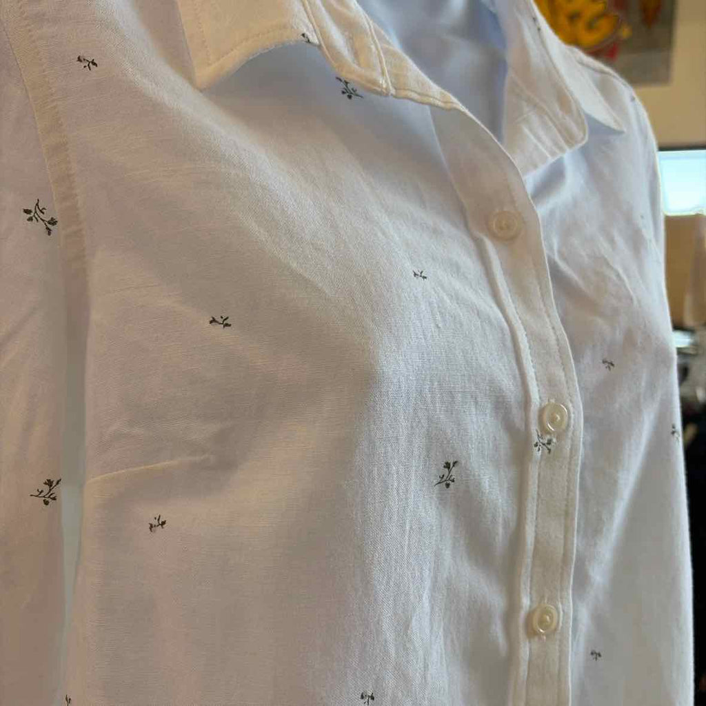 Levi's the Classic Cotton Box-Pleat-Back Long-Sleeve Shirt - Scattered